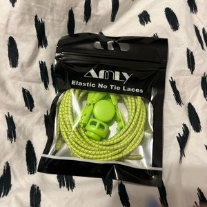 Neon Green Elastic Shoelaces